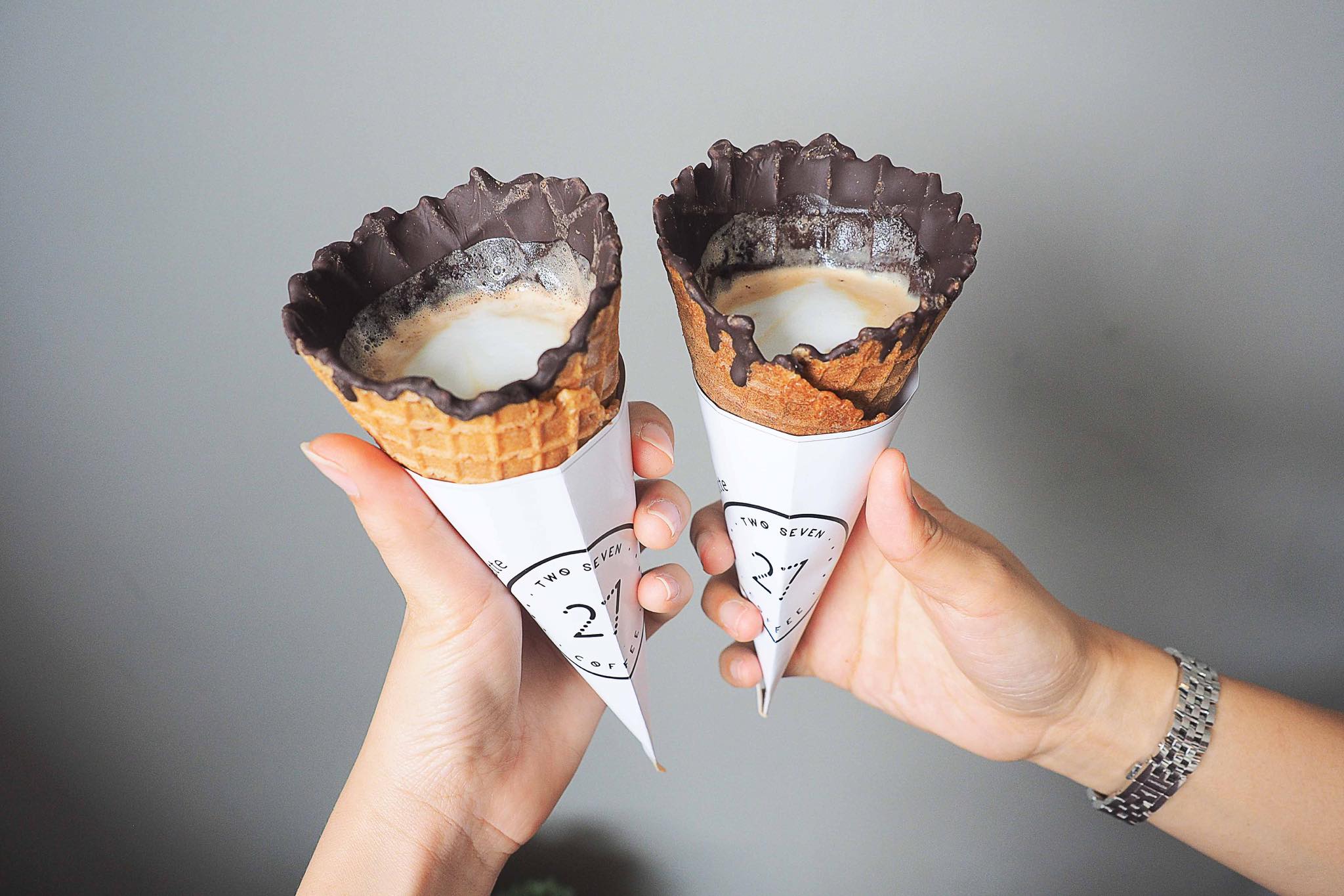 Two Seven Coffee Cone Latte